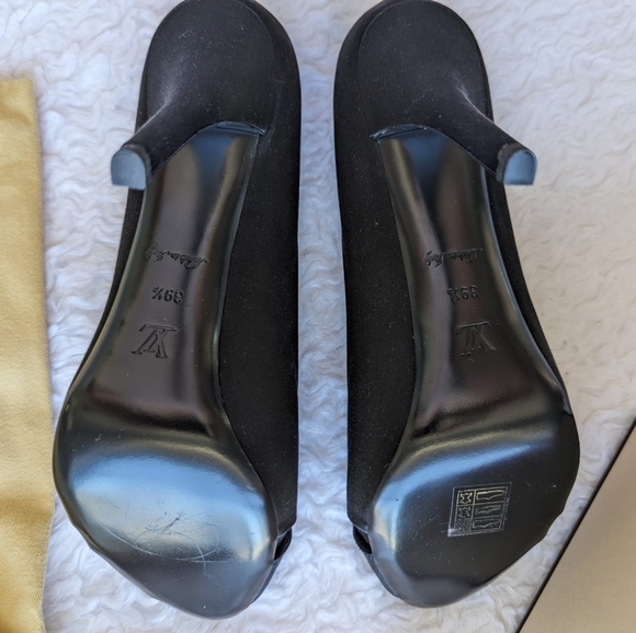 NIB- Louis Vuitton Peeptoe Heels - Picture 7 of 11